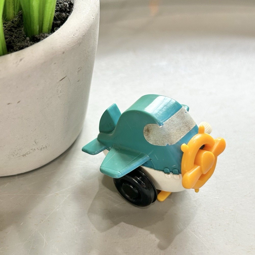VTG Toy Flip‎ Flopper Plane Airplane Wind-Up Toy Asia Tomy 1978 *Not Working